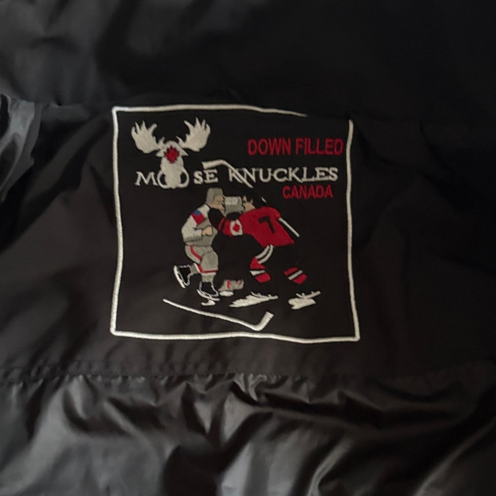 Moose Knuckles Black Down-Filled Vest! - Picture 2 of 5